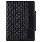 iPad 10.2 (gen 7/8/9) Cover Rombemønster Sort