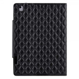 iPad 10.2 (gen 7/8/9) Cover Rombemønster Sort