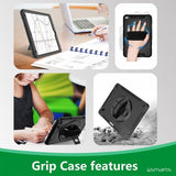 4smarts iPad 10.2 (gen 7/8/9) Skal Rugged Case Grip Sort