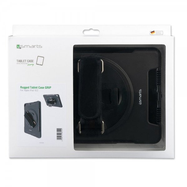 4smarts iPad 10.2 (gen 7/8/9) Skal Rugged Case Grip Sort
