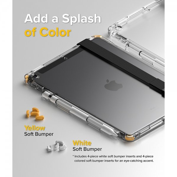 Ringke iPad 10.2 (gen 7/8/9) Skal Fusion+ Strap Combo Gul