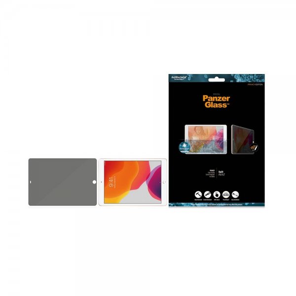 PanzerGlass iPad 10.2 (gen 7/8/9) Skærmbeskyttelse Edge-to-Edge Case Friendly Privacy
