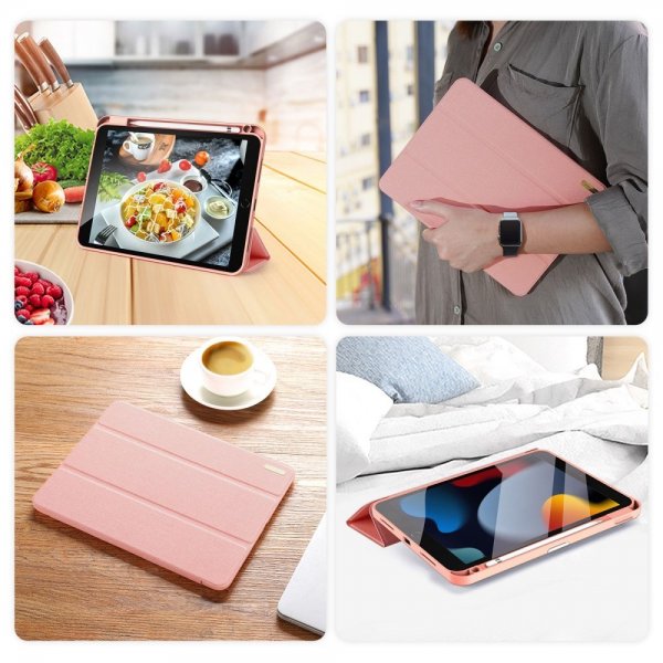 Dux Ducis iPad 10.9 (gen 10)/iPad 11 (A16) Cover DOMO Series Rosafarvet