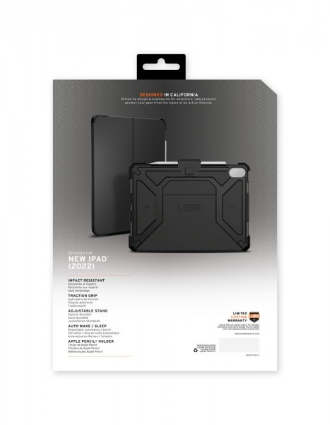 Urban Armor Gear (UAG) iPad 10.9 (gen 10)/iPad 11 (A16) Cover Metropolis SE Sort