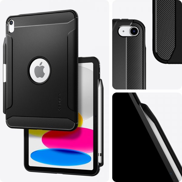 Spigen iPad 10.9 (10. gen)/iPad 11 (A16) Cover Rugged Armor Mat Sort