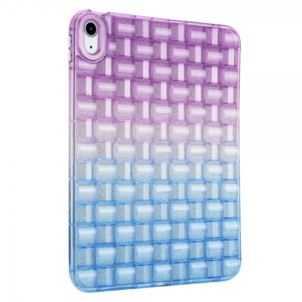 iPad 10.9 (gen 10)/iPad 11 (A16) Cover Flettet Lilla Blå