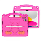Dux Ducis iPad 10.9 (gen 10)/iPad 11 (A16) Cover Panda Magenta