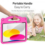 Dux Ducis iPad 10.9 (gen 10)/iPad 11 (A16) Cover Panda Magenta