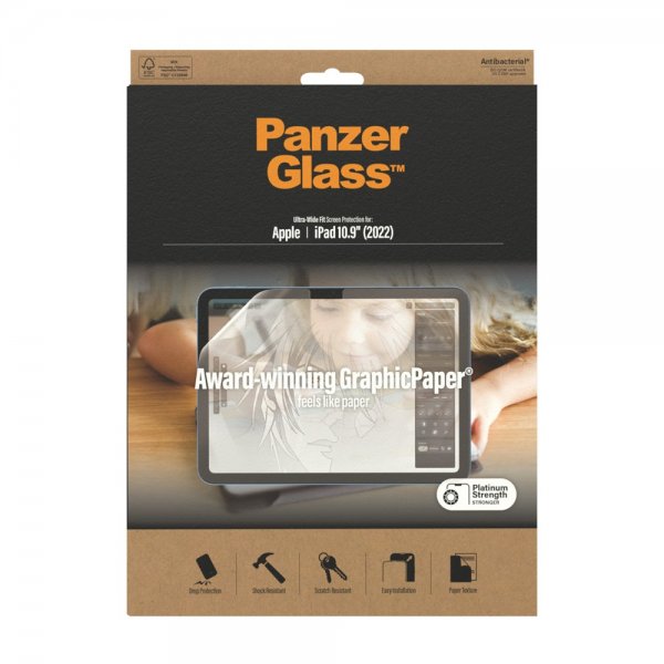 PanzerGlass iPad 10.9 (10. generation)/iPad 11 (A16) Skærmbeskyttelse GraphicPaper