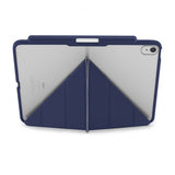 Pipetto iPad 10.9 (gen. 10)/iPad 11 (A16) Cover Origami No3 Pencil Case Mørkeblå