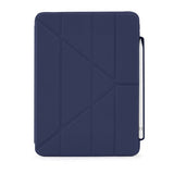 Pipetto iPad 10.9 (gen. 10)/iPad 11 (A16) Cover Origami No3 Pencil Case Mørkeblå