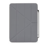 Pipetto iPad 10.9 (gen 10)/iPad 11 (A16) Cover Origami No3 Pencil Case Mørkegrå