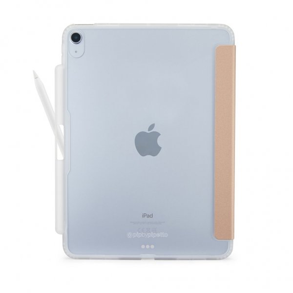 Pipetto iPad 10.9 (10. gen)/iPad 11 (A16) Cover Origami No3 Pencil Case Rosaguld