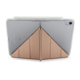 Pipetto iPad 10.9 (10. gen)/iPad 11 (A16) Cover Origami No3 Pencil Case Rosaguld