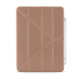 Pipetto iPad 10.9 (10. gen)/iPad 11 (A16) Cover Origami No3 Pencil Case Rosaguld