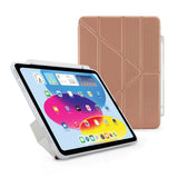 Pipetto iPad 10.9 (10. gen)/iPad 11 (A16) Cover Origami No3 Pencil Case Rosaguld