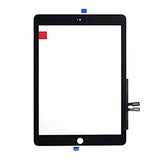 iPad 6 Glas med Touchskærm Premium - Sort