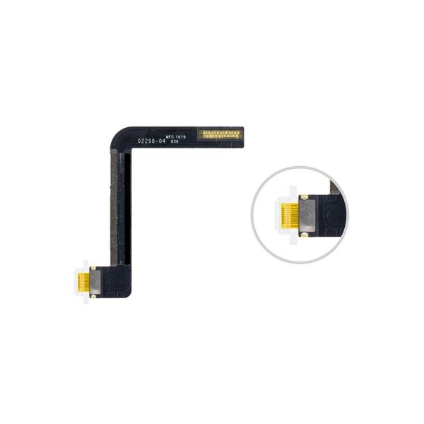iPad 8 10.2" 2020 Ladeport - Hvid