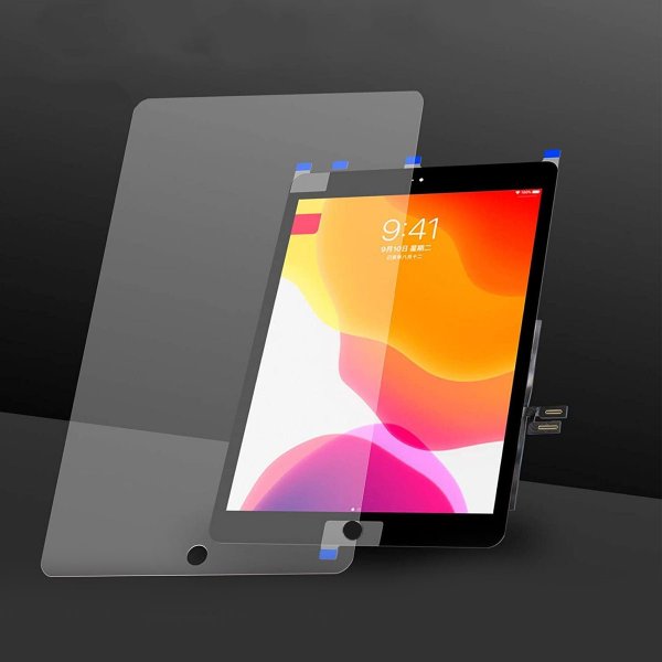 iPad 9 10.2 2021 Glas med Touchskærm OEM - Sort