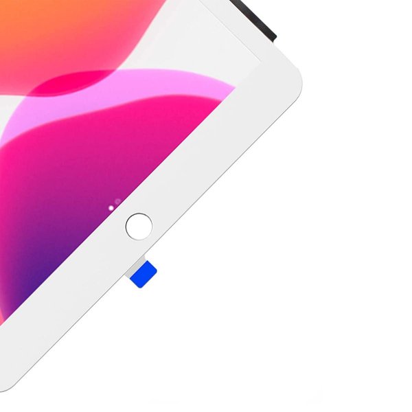 iPad 9 10.2 2021 Glas med Touchskærm OEM - Hvid
