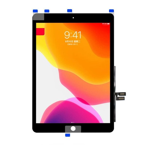 iPad 9 10.2 2021 Glas med Touchskærm Premium - Sort