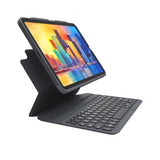 ZAGG iPad Air 10.9 (gen 4/5) Etui med tastatur Pro Keys Sort Grå