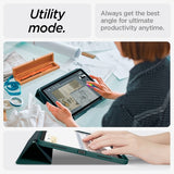Spigen iPad Air 11 (M2/M3/M4) Cover Urban Fit Midnight Green