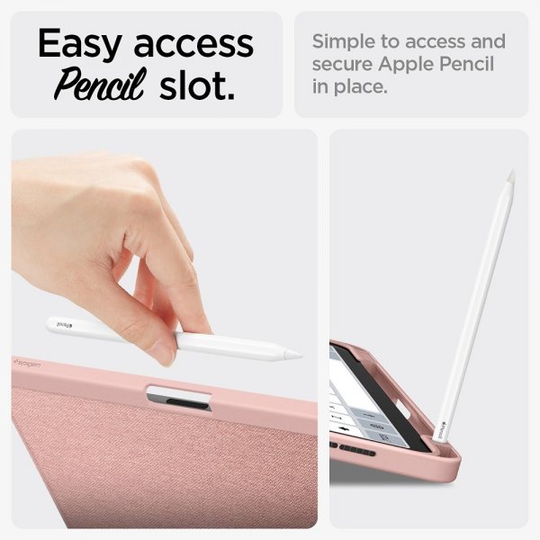 Spigen iPad Air 11 (M2/M3/M4) Cover Urban Fit Rosaguld