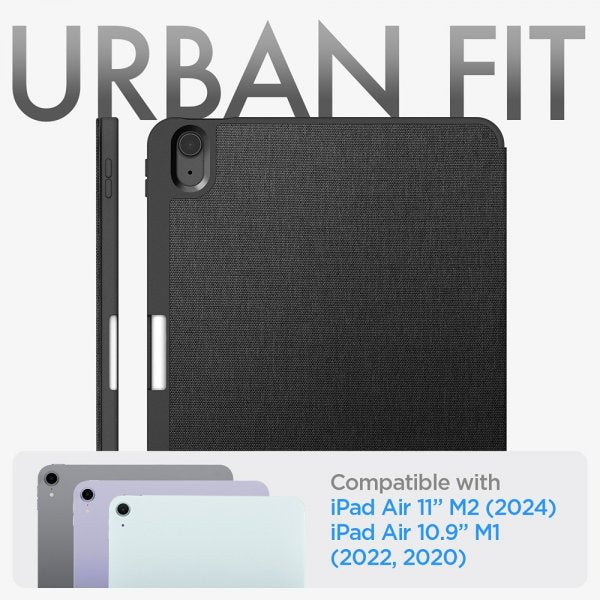 Spigen iPad Air 11 (M2/M3/M4) Cover Urban Fit Sort