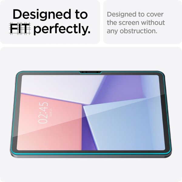 Spigen iPad Air 11 (M2/M3/M4) Skærmbeskytter GLAS.tR EZ Fit