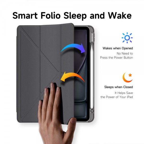 Dux Ducis iPad Air 11 (M2/M3/M4) Cover Magi Series Grå