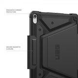 Urban Armor Gear (UAG) iPad Air 11 (M2/M3/M4) Cover Metropolis SE Sort