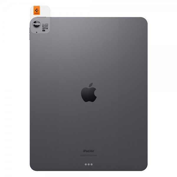 Spigen iPad Air 11 (M2/M3/M4)/iPad Air 13 (M2/M3/M4) Kamerabeskytter GLAS.tR EZ Fit Optik Pro Space Grey