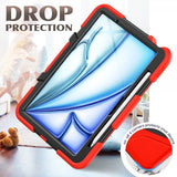 iPad Air 11 (M2/M3/M4) Cover Heavy Duty Armor Rød