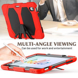iPad Air 11 (M2/M3/M4) Cover Heavy Duty Armor Rød