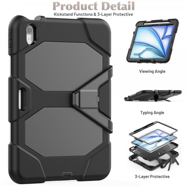 iPad Air 11 (M2/M3/M4) Cover Heavy Duty Armor Sort