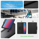 Spigen iPad Air 13 (M2/M3/M4) Cover Ultra Hybrid Pro Sort