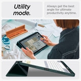 Spigen iPad Air 13 (M2/M3/M4) Cover Urban Fit Midnight Green