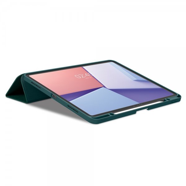 Spigen iPad Air 13 (M2/M3/M4) Cover Urban Fit Midnight Green
