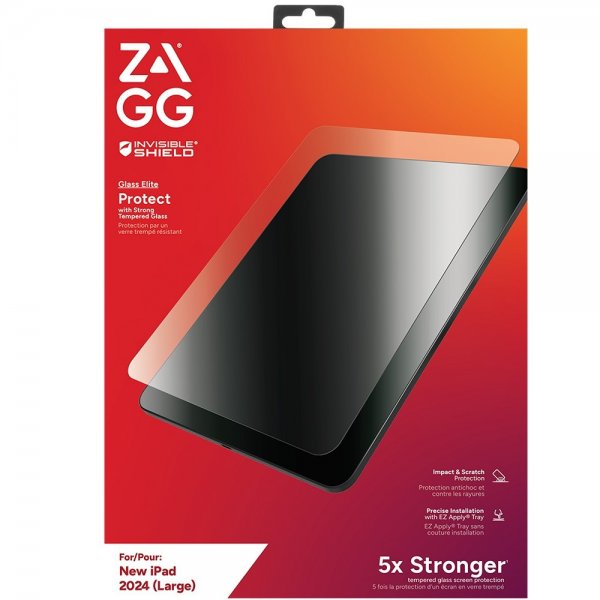 ZAGG InvisibleShield iPad Air 13 (M2/M3) Skærmbeskyttelse Glass Elite