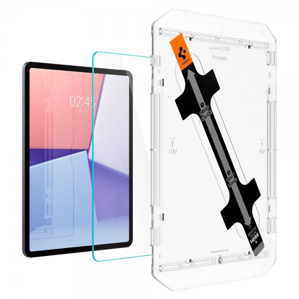 Spigen iPad Air 13 (M2/M3/M4) Skærmbeskyttelse GLAS.tR EZ Fit