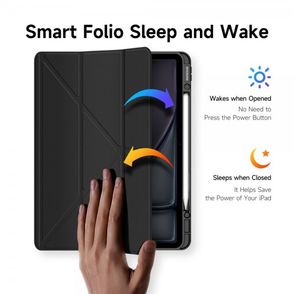 Dux Ducis iPad Air 13 (M2/M3/M4) Cover Magi Series Sort