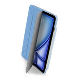 Pipetto iPad Air 13 (M2/M3/M4) Cover Origami No3 Pencil Case Lyseblå