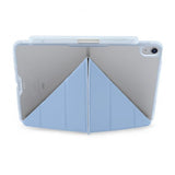 Pipetto iPad Air 13 (M2/M3/M4) Cover Origami No3 Pencil Case Lyseblå