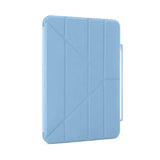 Pipetto iPad Air 13 (M2/M3/M4) Cover Origami No3 Pencil Case Lyseblå