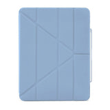 Pipetto iPad Air 13 (M2/M3/M4) Cover Origami No3 Pencil Case Lyseblå