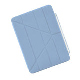 Pipetto iPad Air 13 (M2/M3/M4) Cover Origami No3 Pencil Case Lyseblå