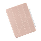 Pipetto iPad Air 13 (M2/M3/M4) Cover Origami No3 Pencil Case Metallic Pink