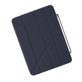 Pipetto iPad Air 13 (M2/M3/M4) Cover Origami No3 Pencil Case Mørkeblå