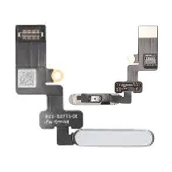 iPad Air 5 2022 Touch ID-sensor Flexkabel - Hvid